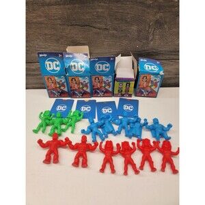 Wendy's DC Comics Kids Meal sets M.U.S.C.L.E.-like 14 Figures,  Batman & Other